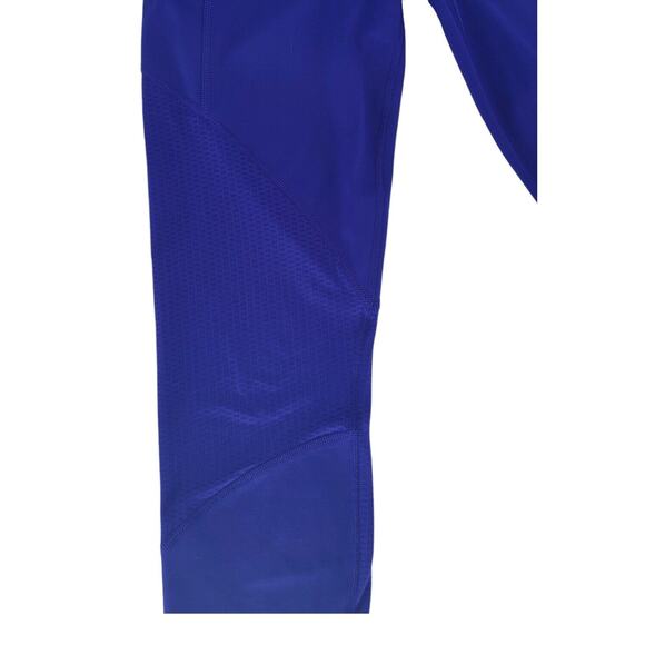 Athleta Women's Mesh‎ Capri Leggings Blue Size Small High-Rise Workout Pants - Picture 2 of 9